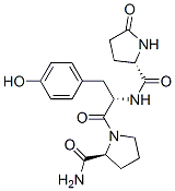 pyroglutamyl-tyrosyl-prolinamide,70650-88-3,结构式
