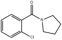 1-(2-Chlorobenzoyl)pyrrolidine, 97% Struktur