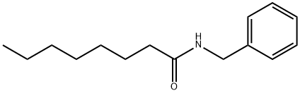 OctanaMide, N-(phenylMethyl)- Structure