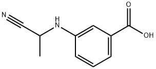 70667-83-3 Benzoic acid, 3-[(1-cyanoethyl)amino]- (9CI)