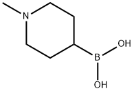 1-甲基嘧啶-4-硼酸,706748-53-0,结构式