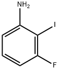 3-FLUORO-2-IODOANILINE 化学構造式