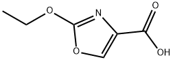 2-エトキシ-4-オキサゾールカルボン酸 化学構造式