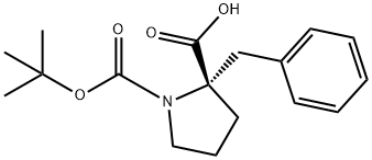 (S)-1-苯甲基-N-BOC-DL-脯氨酸, 706806-61-3, 结构式