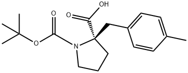 BOC-(R)-ALPHA-(4-METHYLBENZYL)-PROLINE|BOC-(R)-Α-(4-甲基苯基)脯氨酸