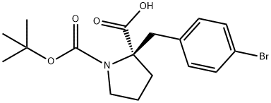 BOC-(R)-ALPHA-(4-BROMOBENZYL)-PROLINE