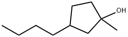 Cyclopentanol, 3-butyl-1-methyl- (9CI) Structure