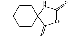 8-甲基-1,3-二氮杂螺[4.5]癸烷-2,4-二酮,707-17-5,结构式
