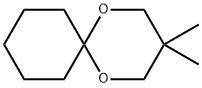 3,3-二甲基1,5-二氧杂螺[5.5]十一烷, 707-29-9, 结构式
