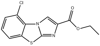 5-CHLOROIMIDAZO[2,1-B]BENZOTHIAZOLE-2-CARBOXYLIC ACID ETHYL ESTER,70705-46-3,结构式