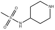 N-PIPERIDIN-4-YLMETHANESULFONAMIDE Structure