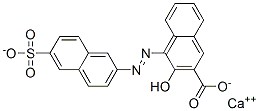 3-Hydroxy-4-(6-sulfo-2-naphtylazo)-2-naphthoic acid calcium salt,70729-67-8,结构式