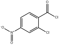 2-クロロ-4-ニトロベンゾイル クロリド 化学構造式