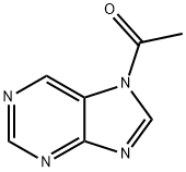 7H-Purine, 7-acetyl- (9CI) Structure