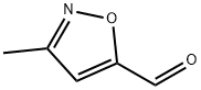 3-メチルイソキサゾール-5-カルブアルデヒド 化学構造式