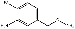 Phenol, 2-amino-4-[(aminooxy)methyl]- (9CI) Struktur