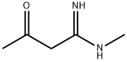 Butanimidamide, N-methyl-3-oxo- (9CI) Struktur