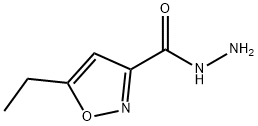 3-Isoxazolecarboxylicacid,5-ethyl-,hydrazide(9CI) Structure