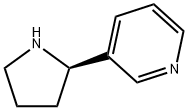 (R)-3-(吡咯烷-2-基)吡啶, 7076-23-5, 结构式