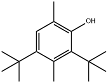 2,4-Bis(1,1-dimethylethyl)-3,6-dimethylphenol Structure