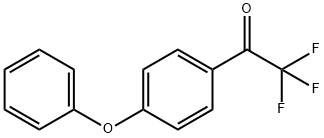 4'-フェノキシ-2,2,2-トリフルオロアセトフェノン 化学構造式