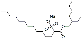 1-[(2-Ethylhexyloxy)carbonyl]-1-tridecanesulfonic acid sodium salt|