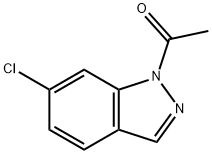 1-(6-Chloro-1H-indazol-1-yl)ethanone Structure