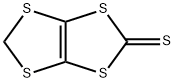 4,5-メチレンジチオ-1,3-ジチオール-2-チオン 化学構造式