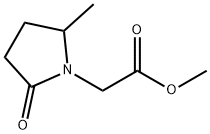 methyl 2-methyl-5-oxopyrrolidine-1-acetate ,70821-47-5,结构式