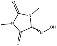 이미다졸리딘트리온,디메틸-,4-옥심(9CI)