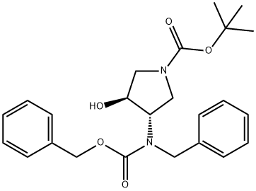 (3S,4S)-tert-butyl 3-(benzyl(benzyloxycarbonyl)aMino)-4-hydroxypyrrolidine-1-carboxylate