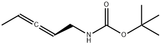 Carbamic acid, (2R)-2,3-pentadienyl-, 1,1-dimethylethyl ester (9CI) Struktur