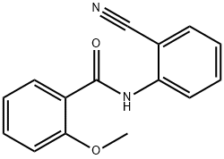 벤즈아미드,N-(2-시아노페닐)-2-메톡시-(9CI)