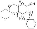 2,3:4,6-Di-o-cyclohexylidene-a-D-mannopyranose 结构式