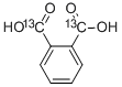 フタル酸 (カルボキシル-13C, 99%) 化学構造式