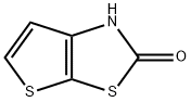 Thieno[3,2-d]thiazol-2(1H)-one 化学構造式