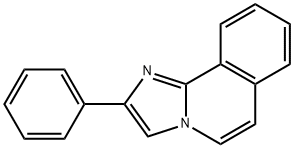 2-苯基咪唑[2,1-Α]异喹啉, 70845-68-0, 结构式