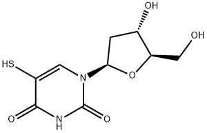 5-巯基-2'-脱氧尿苷,7085-54-3,结构式