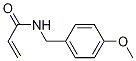 N-[(4-甲氧基苯基)甲基]丙-2-烯酰胺 结构式