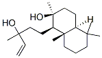 1-Naphthalenepropanol, alpha-ethenyldecahydro-2-hydroxy-alpha,2,5,5,8a-pentamethyl-, [1R-[1alpha(R*),2beta,4abeta,8aalpha]]-, oxidized Structure