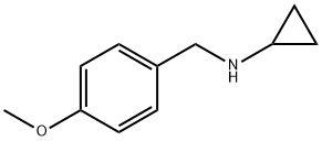 N-(4-甲氧基苄基)环丙胺 1HCL, 70894-71-2, 结构式