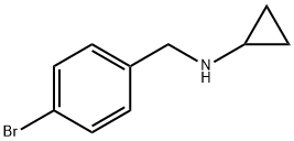 N-(4-bromobenzyl)-N-cyclopropylamine Structure