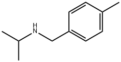 异丙基(4-甲基苄基)胺, 70894-75-6, 结构式