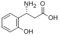 (R)-3-氨基-3-(2-苯酚基)-丙酸 结构式