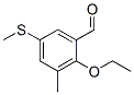 Benzaldehyde, 2-ethoxy-3-methyl-5-(methylthio)- (9CI) Struktur