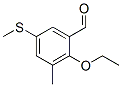 Benzaldehyde, 2-ethoxy-3-methyl-5-(methylthio)- (9CI) 结构式