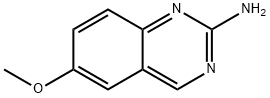6-甲氧基喹唑啉-2-胺 结构式