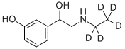 エチレフリン 化学構造式