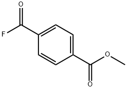 Benzoic acid, 4-(fluorocarbonyl)-, methyl ester (9CI) Structure