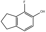 1H-Inden-5-ol, 4-fluoro-2,3-dihydro- (9CI) 结构式